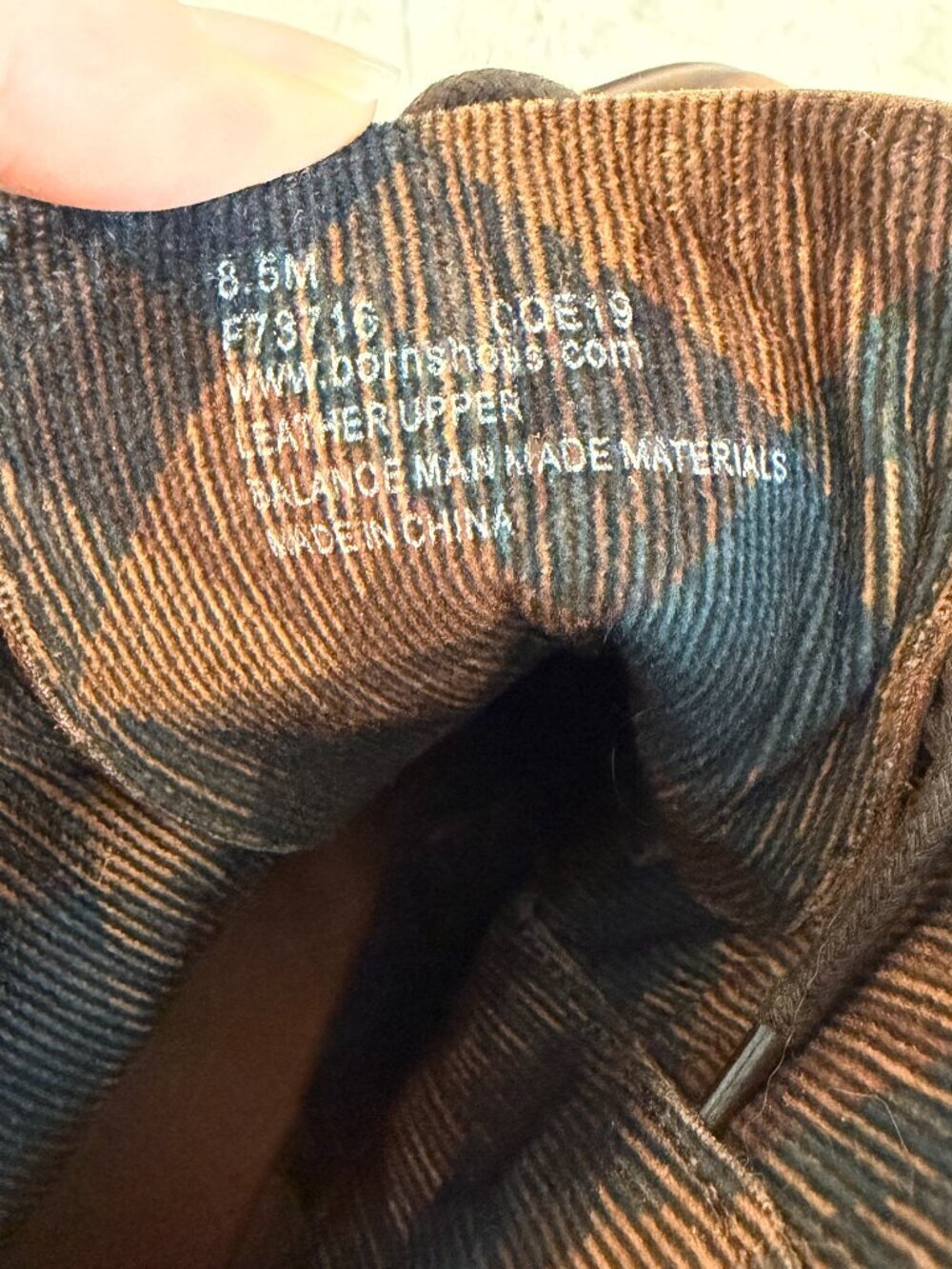 BORN Betsy Lace Up Combat Boots Distressed Brown Size 8.5 - Picture 12 of 13